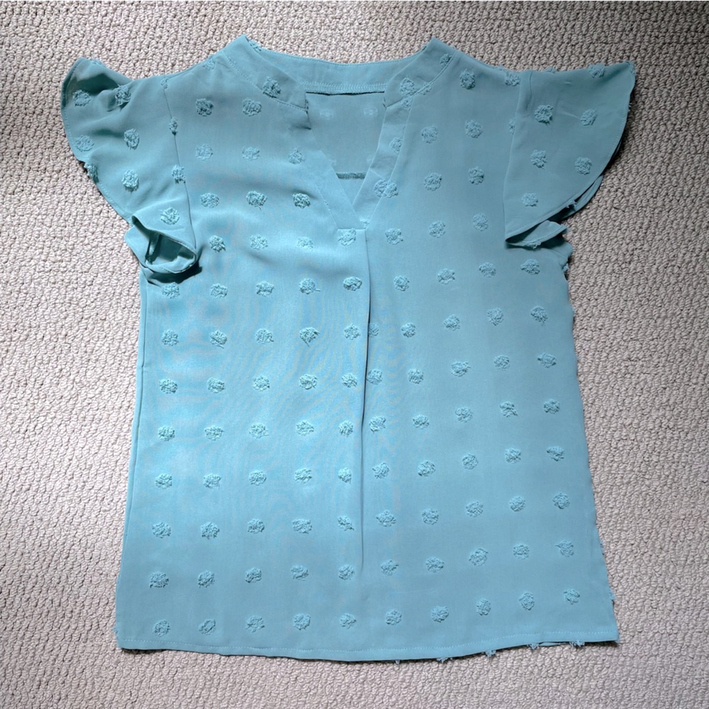 Swiss Dot Blouse